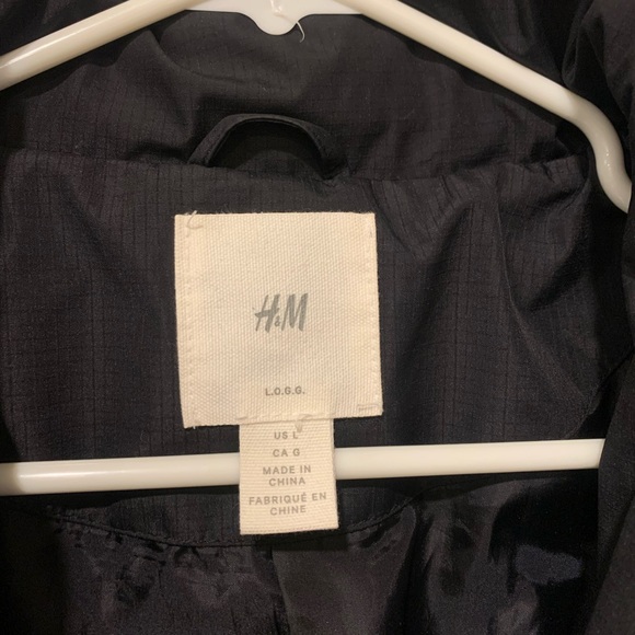 H&M Black Puffy Coat Size L - Picture 2 of 14